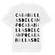 Cabanillas del Campo ordlek t-shirt