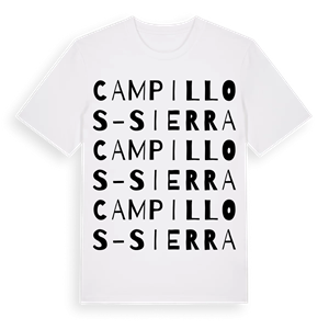Campillos-Sierra ordlek t-shirt – ekologisk bomull t-shirt från Pinshirt