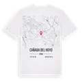 Cañada del Hoyo karta t-shirt