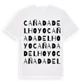 Cañada del Hoyo ordlek t-shirt
