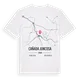 Cañada Juncosa karta t-shirt