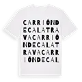 Carrión de Calatrava ordlek t-shirt