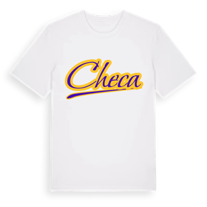 Checa baseball t-shirt – ekologisk bomull t-shirt från Pinshirt