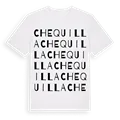 Chequilla ordlek t-shirt