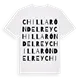 Chillarón del Rey ordlek t-shirt