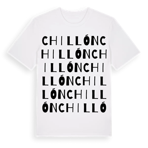 Chillón ordlek t-shirt – ekologisk bomull t-shirt från Pinshirt