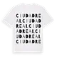 Ciudad Real ordlek t-shirt