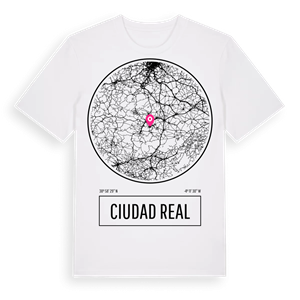 Ciudad Real t-shirt – ekologisk bomull t-shirt från Pinshirt