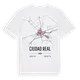 Ciudad Real karta t-shirt