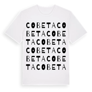 Cobeta ordlek t-shirt – ekologisk bomull t-shirt från Pinshirt