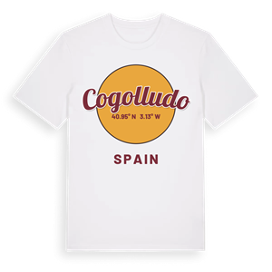 Cogolludo cirkel t-shirt – ekologisk bomull t-shirt från Pinshirt