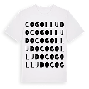 Cogolludo ordlek t-shirt – ekologisk bomull t-shirt från Pinshirt