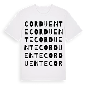 Corduente ordlek t-shirt – ekologisk bomull t-shirt från Pinshirt