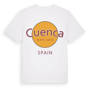 Cuenca cirkel t-shirt – ekologisk bomull t-shirt från Pinshirt