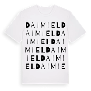 Daimiel ordlek t-shirt – ekologisk bomull t-shirt från Pinshirt