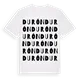 Durón ordlek t-shirt