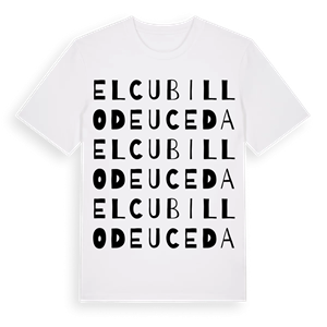 El Cubillo de Uceda ordlek t-shirt – ekologisk bomull t-shirt från Pinshirt