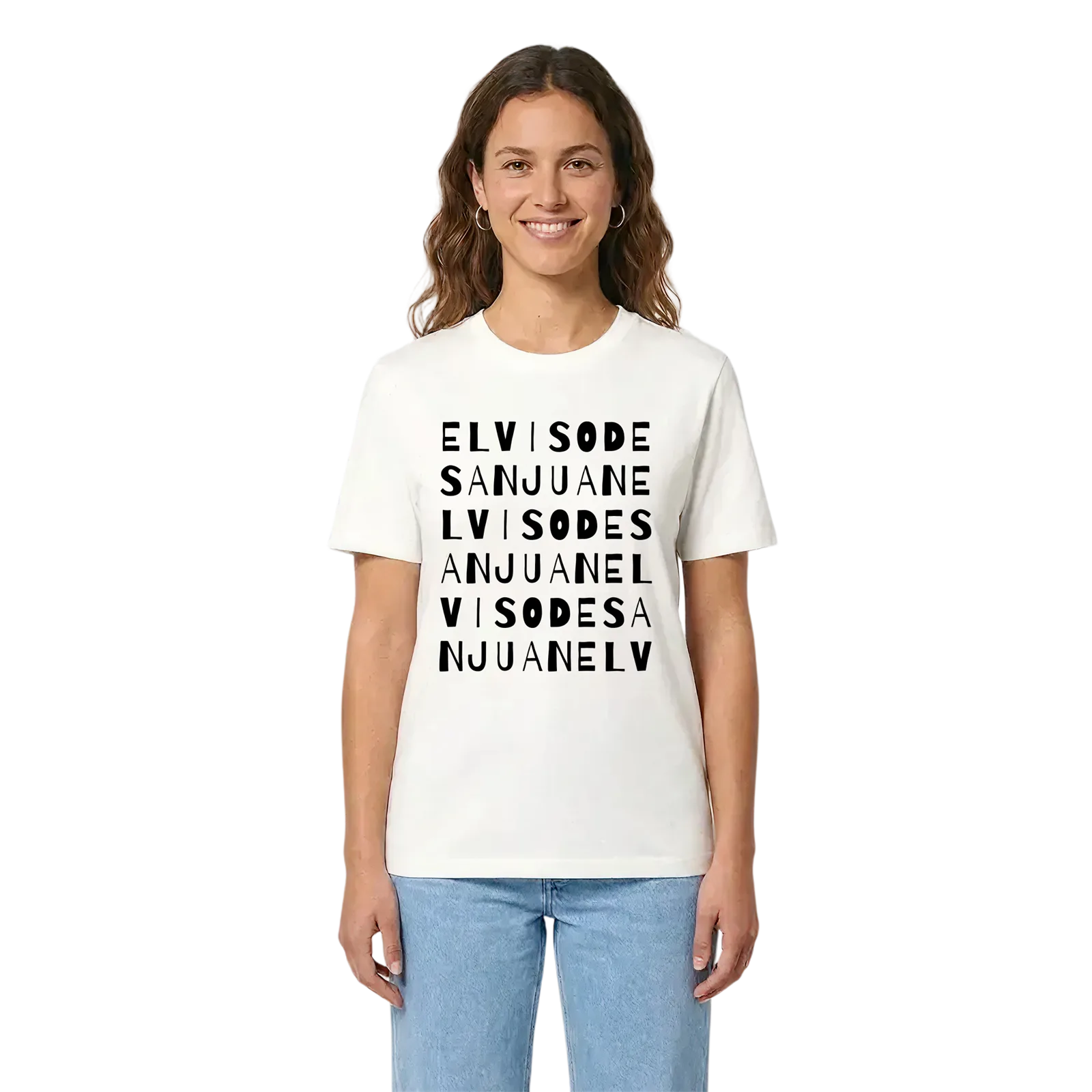 El Viso de San Juan ordlek t-shirt – White, i miljö