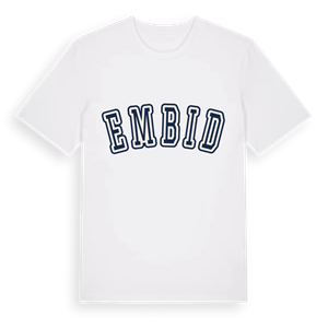 Embid college t-shirt – ekologisk bomull t-shirt från Pinshirt