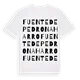 Fuente de Pedro Naharro ordlek t-shirt