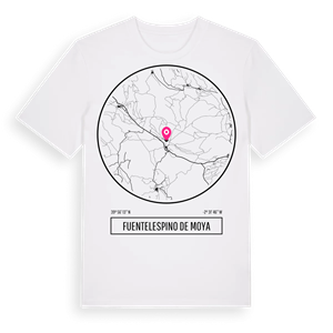 Fuentelespino de Moya t-shirt – ekologisk bomull t-shirt från Pinshirt