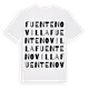 Fuentenovilla ordlek t-shirt