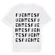 Fuentes ordlek t-shirt