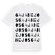 Gajanejos ordlek t-shirt
