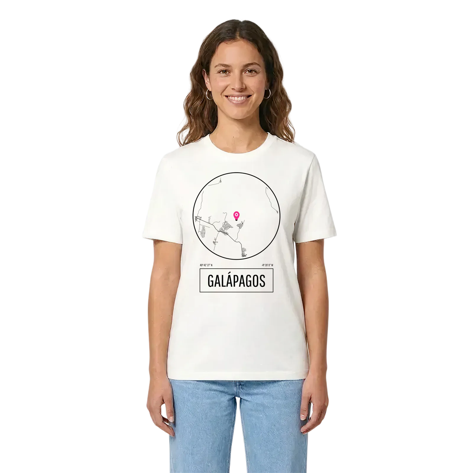Galápagos t-shirt – White, i miljö
