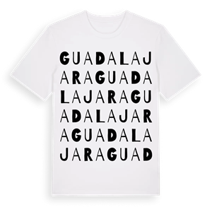 Guadalajara ordlek t-shirt – ekologisk bomull t-shirt från Pinshirt