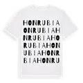 Honrubia ordlek t-shirt