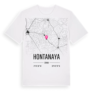 Hontanaya karta t-shirt – ekologisk bomull t-shirt från Pinshirt