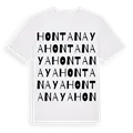 Hontanaya ordlek t-shirt