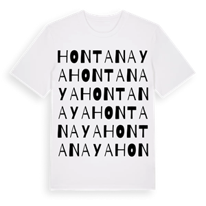 Hontanaya ordlek t-shirt – ekologisk bomull t-shirt från Pinshirt
