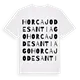 Horcajo de Santiago ordlek t-shirt