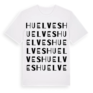 Huelves ordlek t-shirt – ekologisk bomull t-shirt från Pinshirt