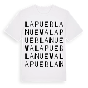 La Pueblanueva ordlek t-shirt – ekologisk bomull t-shirt från Pinshirt