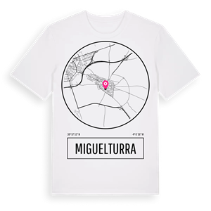 Miguelturra t-shirt – ekologisk bomull t-shirt från Pinshirt