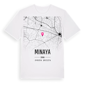 Minaya karta t-shirt – ekologisk bomull t-shirt från Pinshirt
