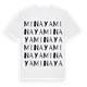 Minaya ordlek t-shirt