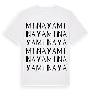 Minaya ordlek t-shirt – ekologisk bomull t-shirt från Pinshirt