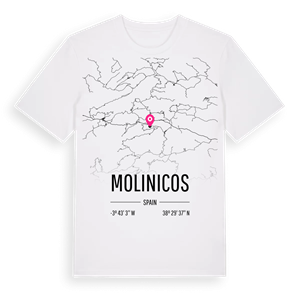 Molinicos karta t-shirt – ekologisk bomull t-shirt från Pinshirt