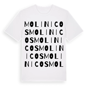 Molinicos ordlek t-shirt – ekologisk bomull t-shirt från Pinshirt