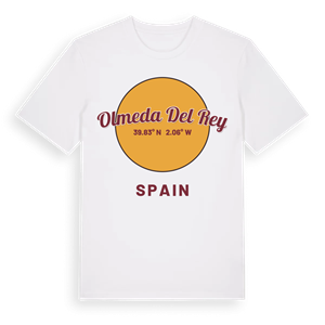 Olmeda del Rey cirkel t-shirt – ekologisk bomull t-shirt från Pinshirt