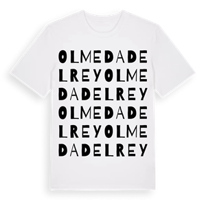 Olmeda del Rey ordlek t-shirt – ekologisk bomull t-shirt från Pinshirt