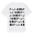 Pajarón ordlek t-shirt