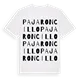 Pajaroncillo ordlek t-shirt