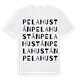 Pelahustán ordlek t-shirt
