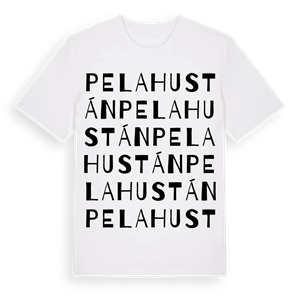 Pelahustán ordlek t-shirt – ekologisk bomull t-shirt från Pinshirt