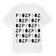 Pioz ordlek t-shirt